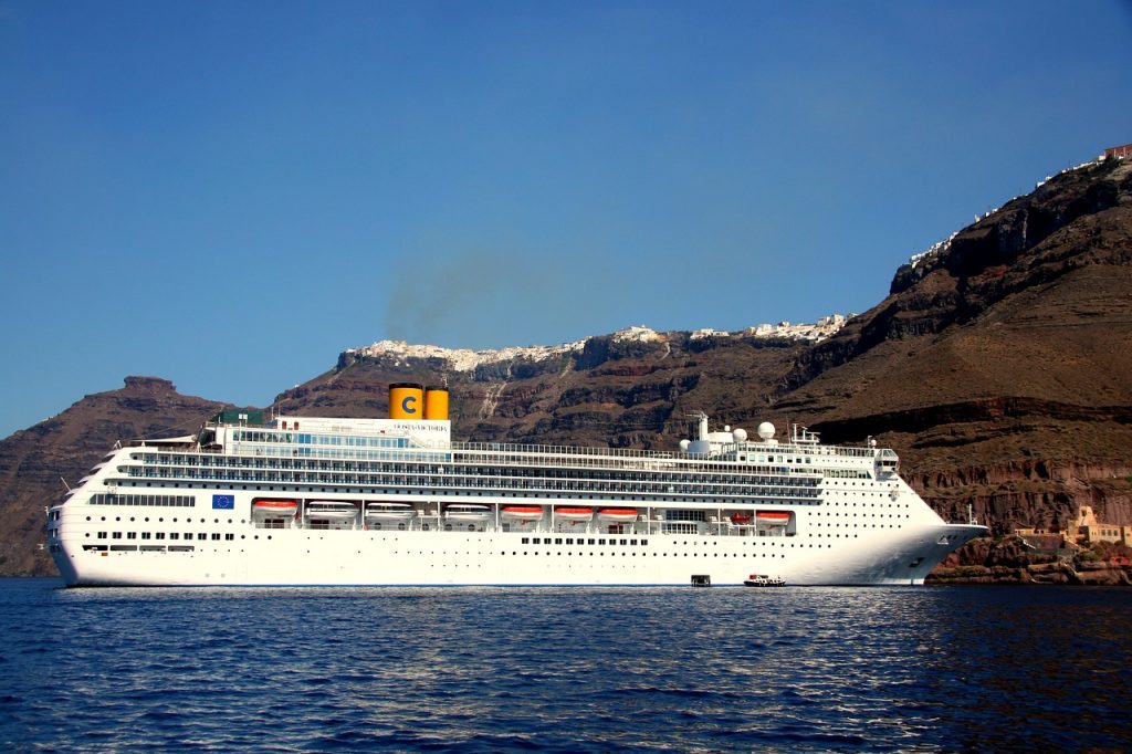Santorini levegője nem annyira tiszta, mint gondoljuk.