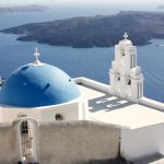 Hol szálljak meg Santorinin kek kupolas templom