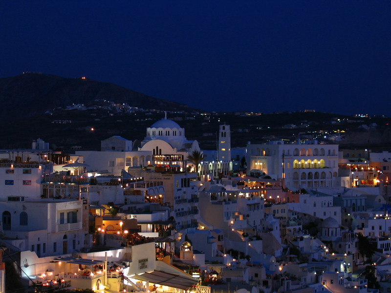 naplemente, Santorini 3 nap alatt