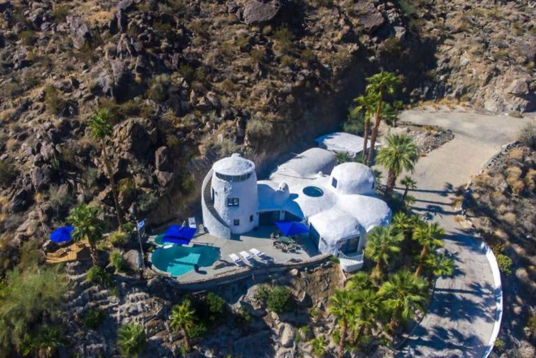 Santorini ház Palm Springsben