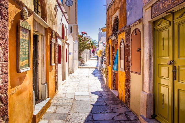 irány Santorini vagy Görögország