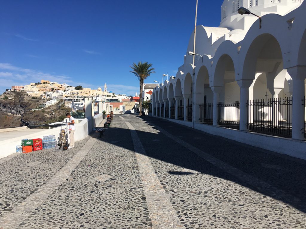 Új intézkedések Santorinin.