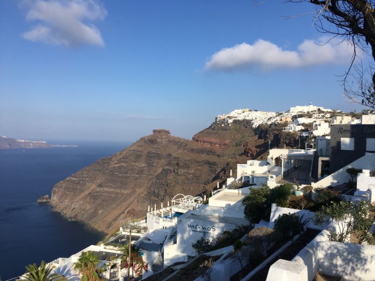 Digitális nomád Santorinin?