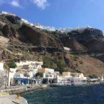 régi kikötő Fira alatt