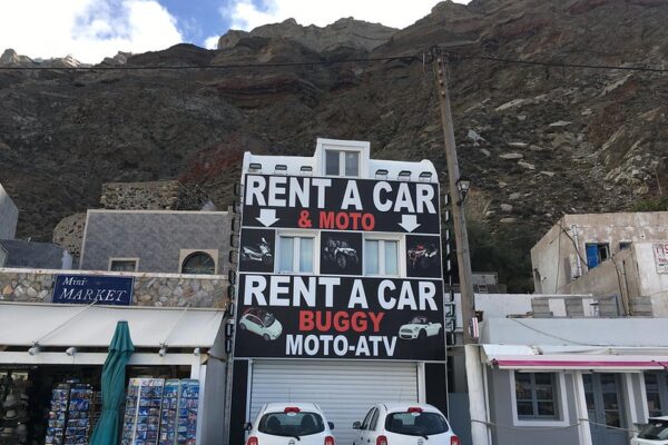 Autóbérlés Santorini 2026-ban